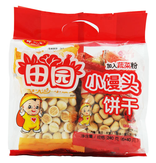 yinge樂田園小饅頭餅干