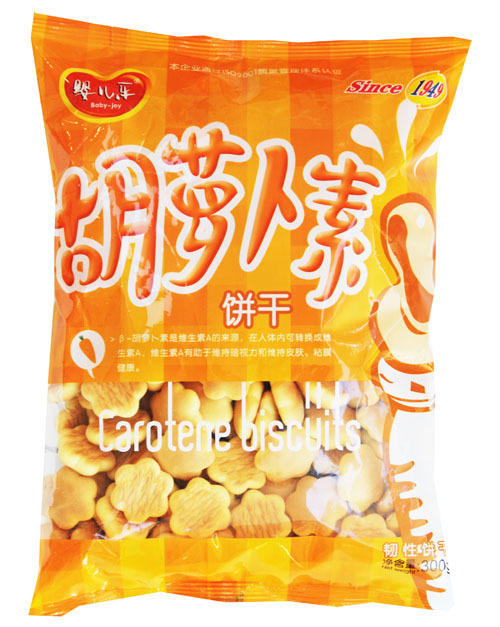 yinge樂胡蘿卜餅干300g