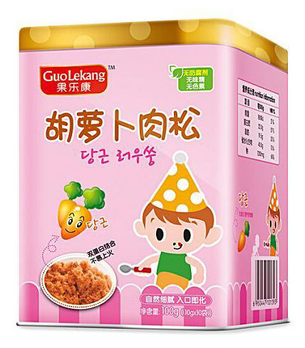 果樂(lè)康胡蘿卜肉松