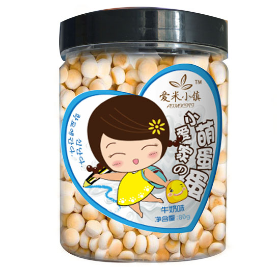 愛(ài)米小鎮(zhèn)嬰兒萌蛋蛋牛奶味