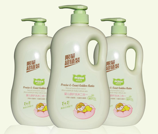 拇指姑娘嬰兒舒護洗沐二合一