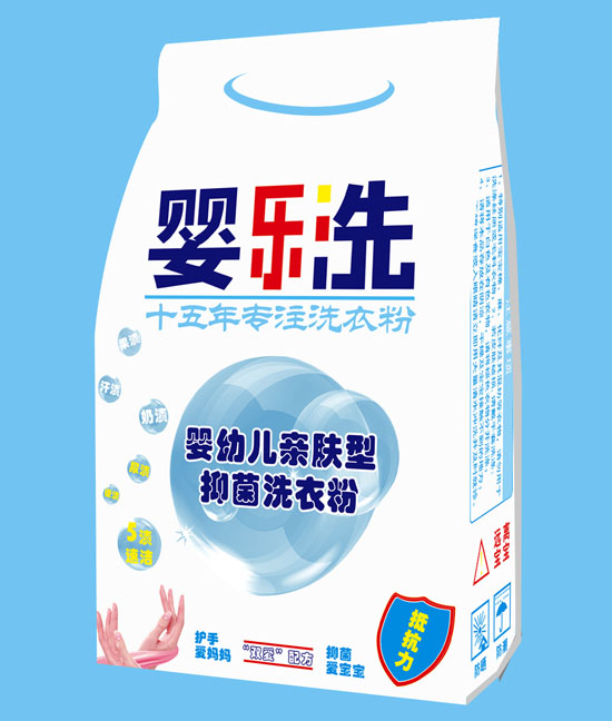 嬰樂(lè)洗嬰幼兒親膚型抑菌洗衣粉