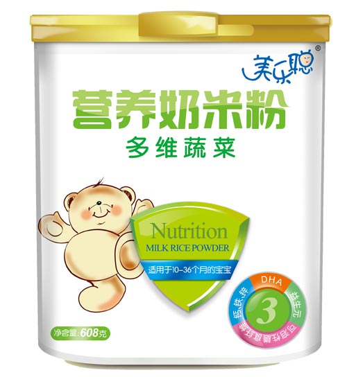 美樂(lè)聰多維蔬菜蛋白營(yíng)養(yǎng)奶米粉