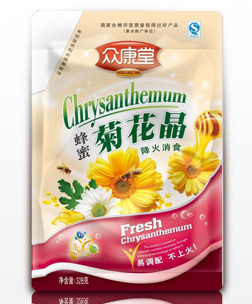 眾康堂蜂蜜菊花晶蜂蜜328g