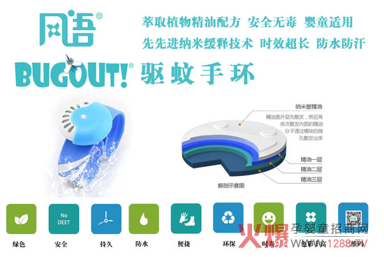 風(fēng)語(yǔ)拍拍圈驅(qū)蚊手環(huán)
