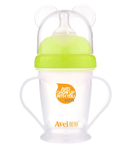 噯唯奶嘴式水杯(180ml)綠色