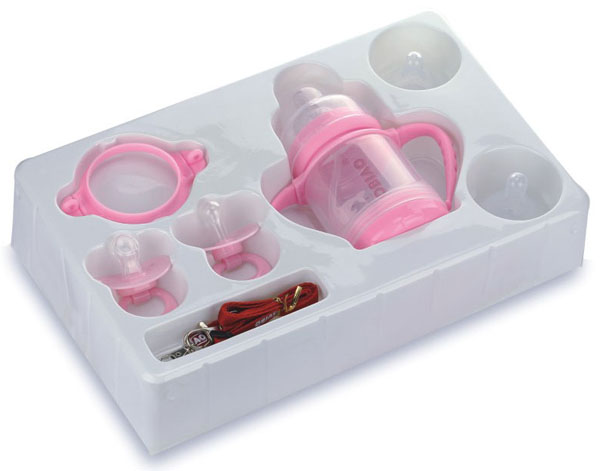 歐標(biāo)豪華雙層奶瓶170ml禮盒套