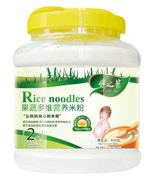 愛之藍(lán)果蔬多維營養(yǎng)米粉