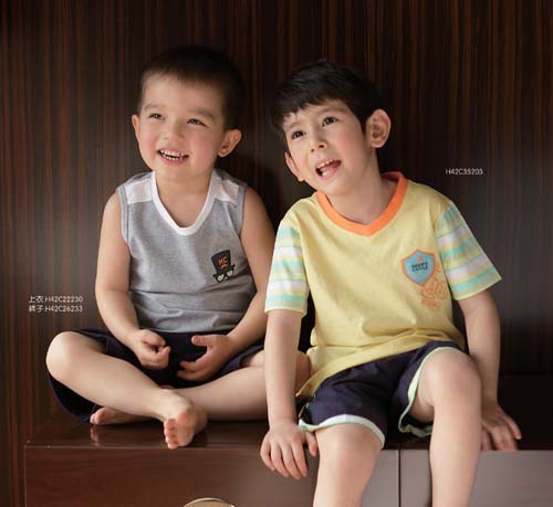 快樂城堡短袖短褲套裝