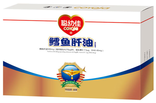 聰幼佳鱈魚肝油凝膠糖果