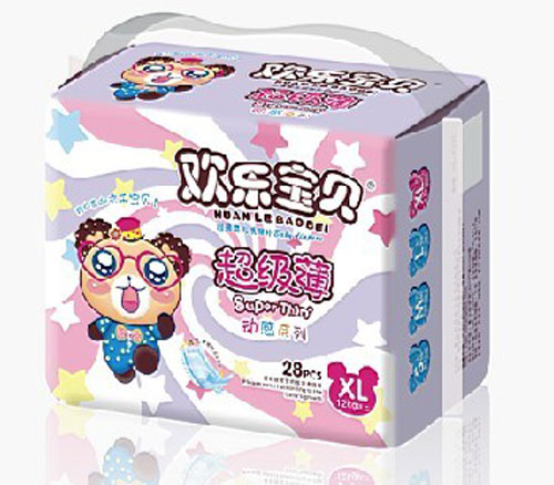 歡樂寶貝動(dòng)感系列紙尿片XL