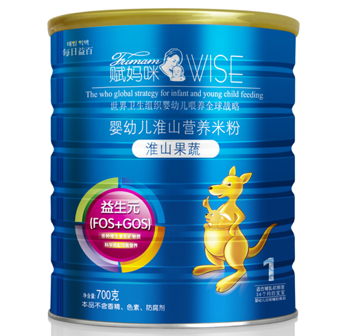 賦媽咪淮山果蔬嬰幼兒淮山營養(yǎng)米粉1段