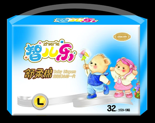 智兒樂舒柔棉yinge紙尿褲L碼