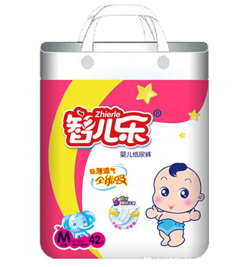 智兒樂(lè)輕薄透氣yinge紙尿褲M(mǎn)碼