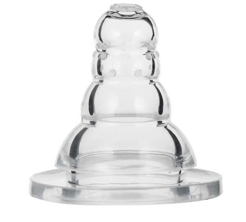 可樂貝兒標(biāo)準(zhǔn)口徑硅膠仿真奶嘴