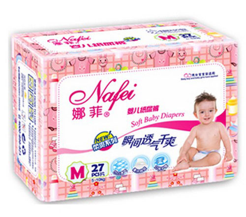 娜菲頂級(jí)呵護(hù)干爽紙尿褲M碼
