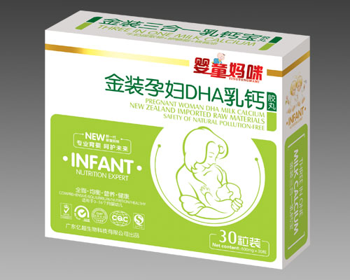 1嬰童媽咪金裝yunfDHA乳鈣膠丸