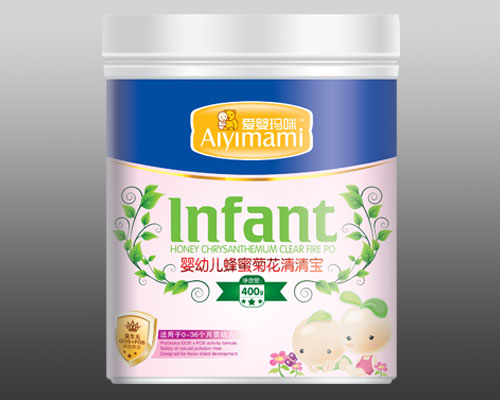 愛嬰瑪咪yingye蜂蜜菊花清清寶