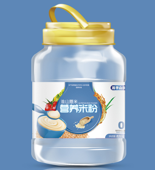 蓮子山莊淮山薏米營養(yǎng)米粉0段桶裝