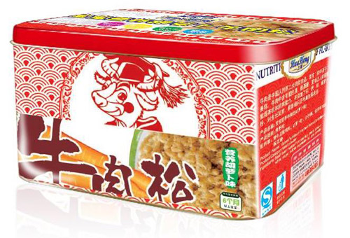 華亨營養(yǎng)胡蘿卜味牛肉松