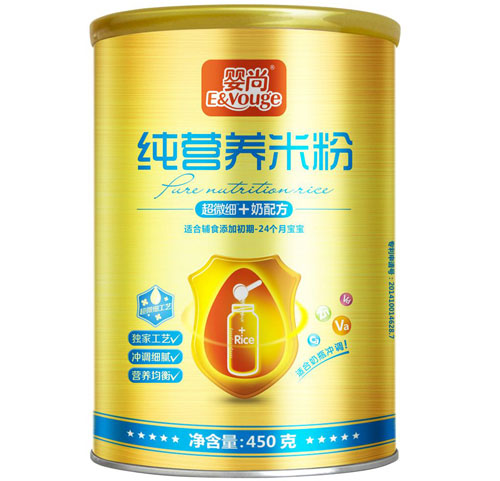 嬰尚超微細加奶營養(yǎng)米粉純米粉