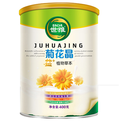 世雅益+植物草本菊花晶聽裝