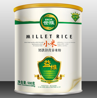 世雅小米鈣鐵鋅營(yíng)養(yǎng)米粉