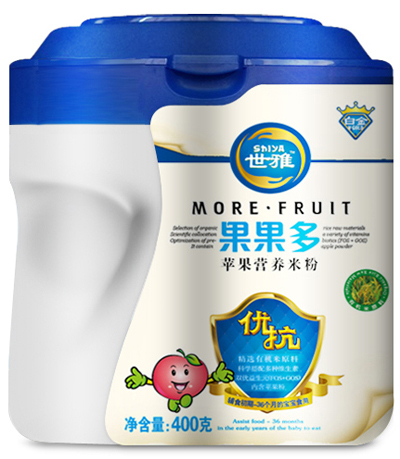 世雅果果多蘋果營養(yǎng)米粉