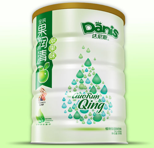 達(dá)尼斯金裝果潤(rùn)清蘋果味