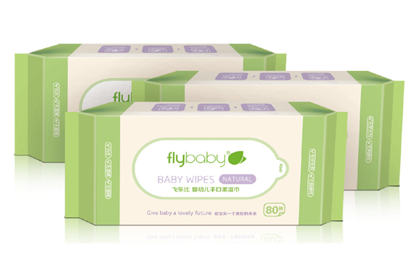 飛樂(lè)比嬰幼兒手口柔濕巾(80抽×3包)