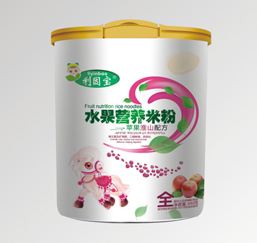 利因寶蘋果淮山水果營養(yǎng)米粉
