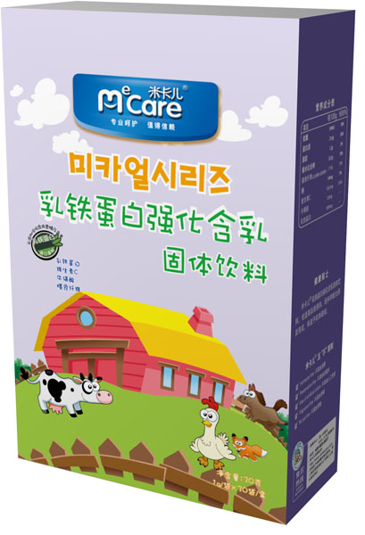 米卡兒乳鐵蛋白強化含乳固體飲料