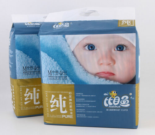 比目魚加棉快吸純品質嬰兒紙尿褲M碼46片