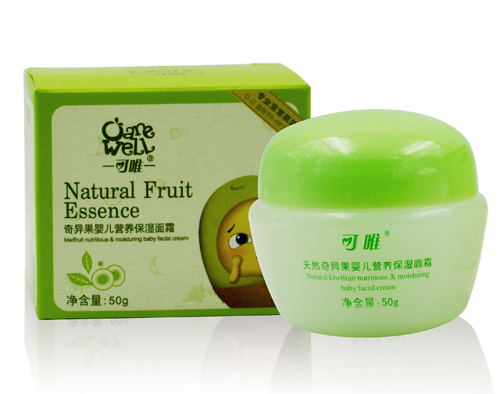 可唯奇異果嬰兒保濕面霜