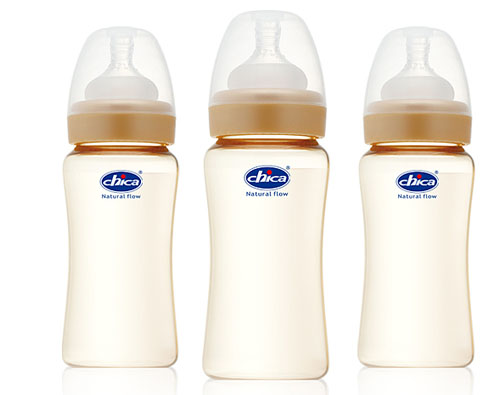 積高葫蘆型PPSU奶瓶(寬口徑)300ml無(wú)手柄