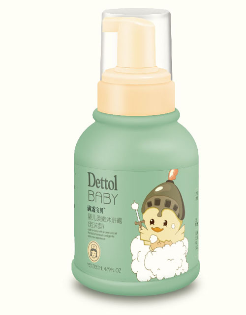 滴露寶貝嬰兒柔嫩沐浴露(泡沫型)320ml