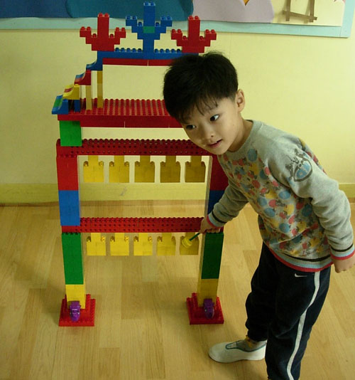 樂(lè)高房子積木玩具