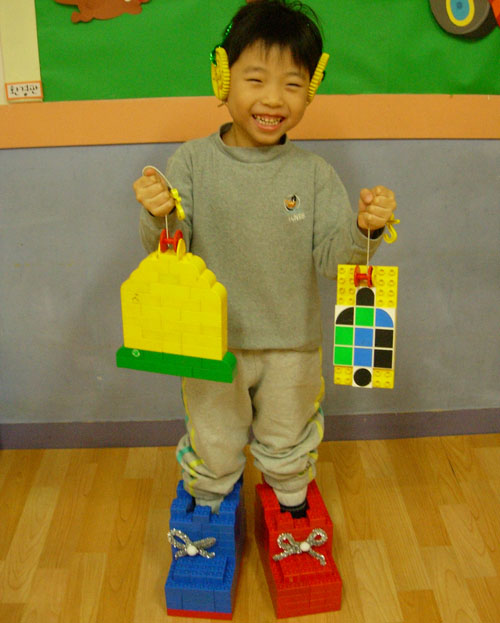 樂高鞋子積木玩具