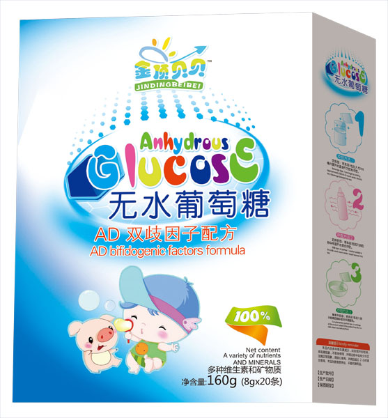 金頂貝貝AD雙歧因子配方無水葡萄糖盒裝