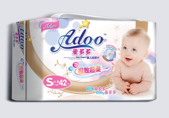 愛多多極致超柔yinge紙尿片S碼42片