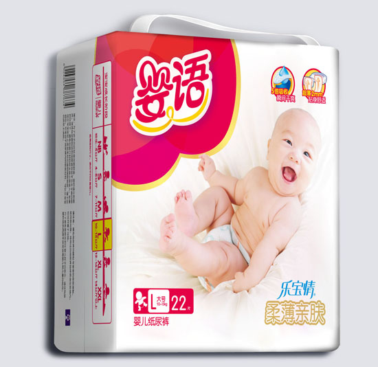 嬰語柔薄親膚yinge紙尿褲L碼20片