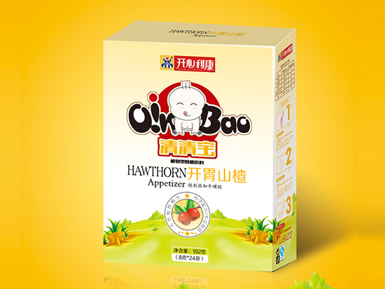 開心利康開胃山楂清清寶盒裝
