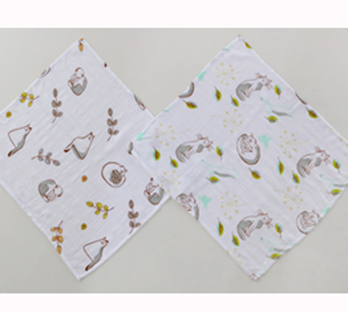 伯斯馬丁竹纖維加大手帕2條