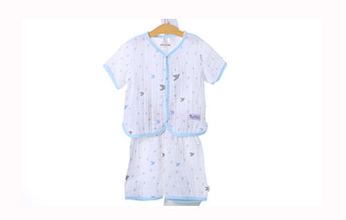 伯斯馬丁有機(jī)棉短袖睡衣套裝