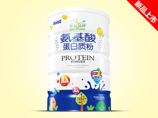 金頂貝貝蛋白質(zhì)粉500g鐵聽(tīng)-氨基酸