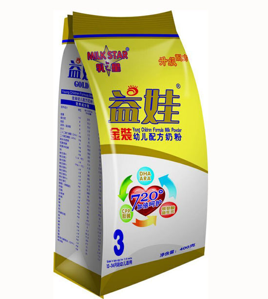 益娃金裝嬰幼兒奶粉3段(袋裝)