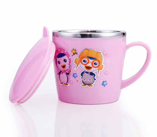 慈愛寶露露水杯粉色