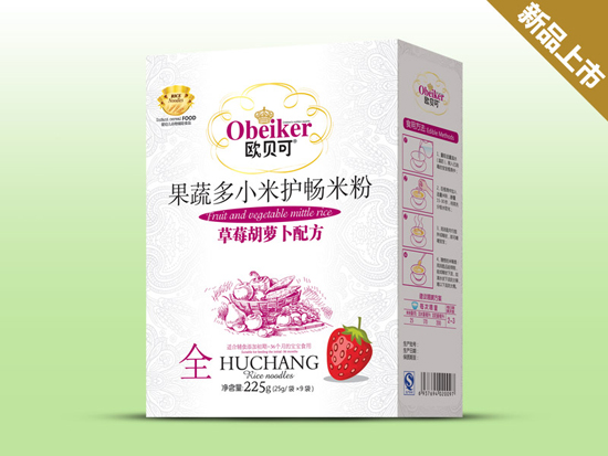 歐貝可草莓胡蘿卜配方盒裝