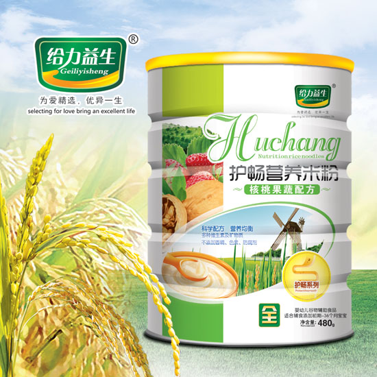 給力益生護(hù)暢米粉(核桃果蔬)