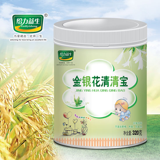 給力益生金銀花清清寶(塑料桶裝)(1)